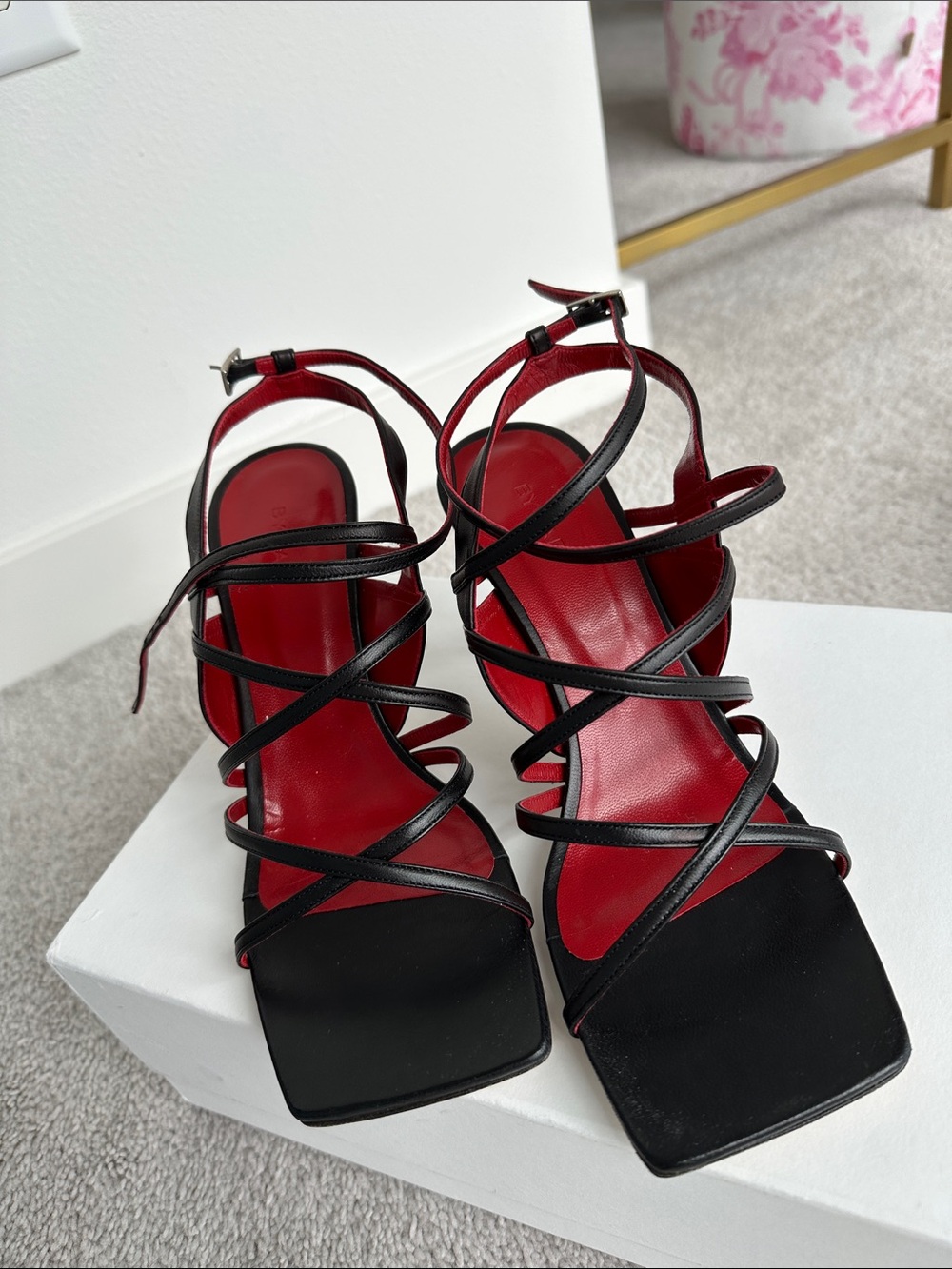 by far classic black heel